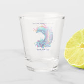 ドルフィンカラフルスプラッシュ ショットグラス (裏面)