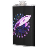 ドルフィングラフィックデザイン フラスク (左)