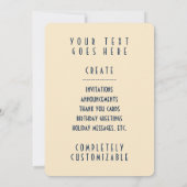 ドルフィンコクー 招待状 (裏面)