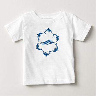 ドルフィンサークルキッズTシャツ ベビーTシャツ