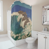 ドルフィンサーフィン シャワーカーテン (インサイチュ)