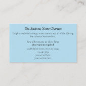 ドルフィンシー/海チャータービジネスカード 名刺 (裏面)