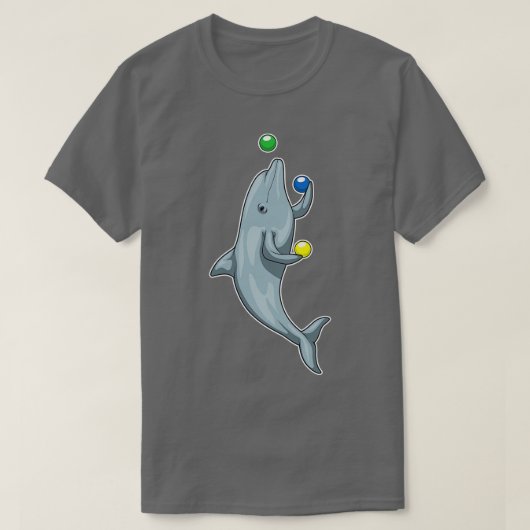 ドルフィンジャグラー Tシャツ (デザイン正面)