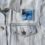 ドルフィンジャンピングボタン 缶バッジ (インサイチュ)