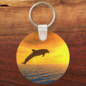 ドルフィンジャンプキーチェーン キーホルダー (正面)
