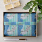 ドルフィンジャンプ海スプラッシュトロピカルシーライフ 薄葉紙 (ギフト)