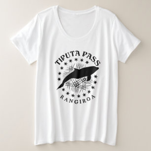 ドルフィンスキューバダイビングランジロアラグーン – Tiputa Pass プラスサイズTシャツ