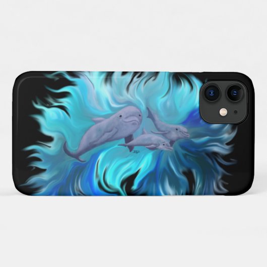 ドルフィンスクールで Case-Mate iPhoneケース (裏面(横))