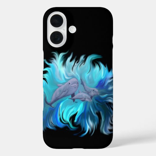 ドルフィンスクールで Case-Mate iPhoneケース (裏面)