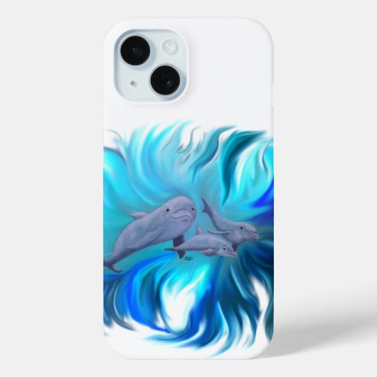 ドルフィンスクールで Case-Mate iPhoneケース (裏面)