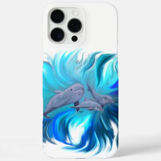 ドルフィンスクールで Case-Mate iPhoneケース (裏面)