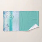 ドルフィンスプラッシュ芸術的 バスタオルセット (ハンドタオル)