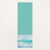 ドルフィンスプラッシュ芸術的 ヨガマット (正面)