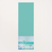 ドルフィンスプラッシュ芸術的 ヨガマット (裏面)