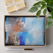 ドルフィンズウォーターカラーアートデクページティッシュペーパー 薄葉紙 (ギフト)