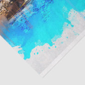 ドルフィンズウォーターカラーアートデクページティッシュペーパー 薄葉紙 (詳細)