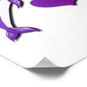 ドルフィンズキスをするポスタープリント ポスター (角)