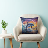 ドルフィンズサーフ銀河系装飾用クッション クッション (椅子)