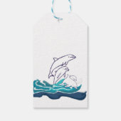 ドルフィンズスケッチカスタムギフトラベル ギフトタグ (裏面)