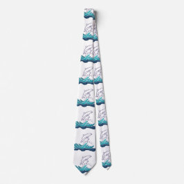 ドルフィンズスケッチタイ ネクタイ