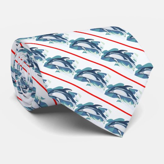 ドルフィンズスポーツサッカーバスケットボール野球ネクタイ ネクタイ (ロール)