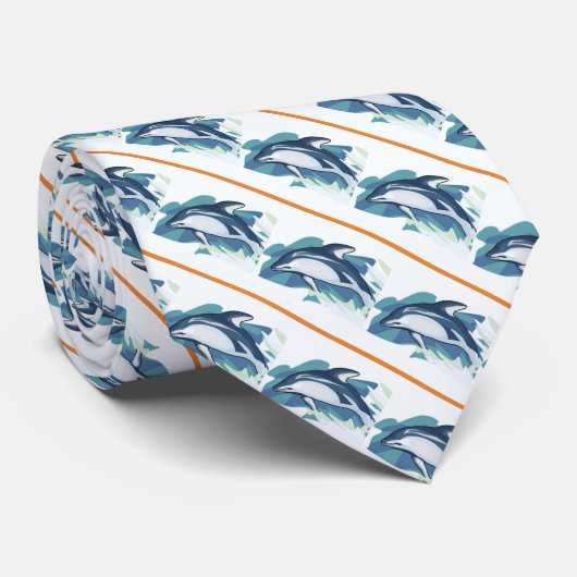 ドルフィンズスポーツサッカーバスケットボール野球ネクタイ ネクタイ (ロール)