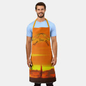 ドルフィンズセーリングボートサンセット1300 エプロン (着用した状態)