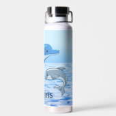 ドルフィンズトール銅真空絶縁水ボトル ウォーターボトル (背面)