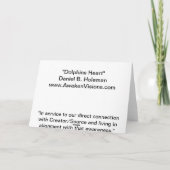 ドルフィンズハート カード (裏面)