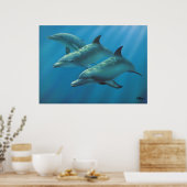 ドルフィンズバイアンドリュー・パサロウ ポスター (キッチン)