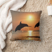 ドルフィンズバイサンセット クッション (ブランケット)