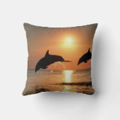 ドルフィンズバイサンセット クッション (裏面)