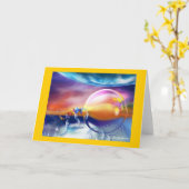 ドルフィンズランド カード (黄色い花)