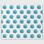 ドルフィンズワールド誕生日 ラッピングペーパー (フラット)