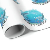 ドルフィンズワールド誕生日 ラッピングペーパー (ロールコーナー)