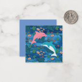 ドルフィンズ海ライフ ノートカード (正面/裏面インサイチュ)