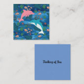 ドルフィンズ海ライフ ノートカード (正面/裏面)