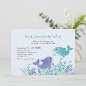 ドルフィンツインズバースデーパーティー 招待状 (スタンド正面)