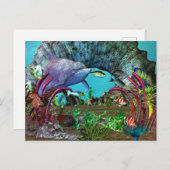 ドルフィンディスカバリー2 3D水族館 ポストカード (正面/裏面)