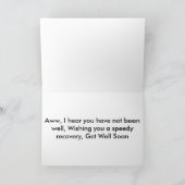 ドルフィントリオ – すぐに元気になる カード (内部)