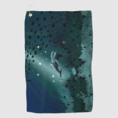 ドルフィンドリーム ゴルフタオル (正面)