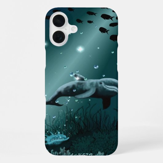 ドルフィンドリーム iPhoneケース (裏面)