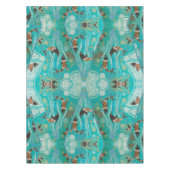 ドルフィンドレミングアボリジナルアートテーブルクロス テーブルクロス (正面)