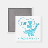 ドルフィンハート3回目 マグネット (正面/裏面)