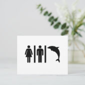 ドルフィンバスルーム ポストカード (スタンド正面)