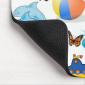 ドルフィンバタフライマウスパッド! マウスパッド (コーナー)