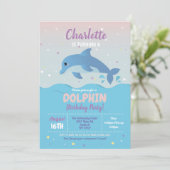ドルフィンバースデーパーティビーチガールズ海 招待状 (スタンド正面)