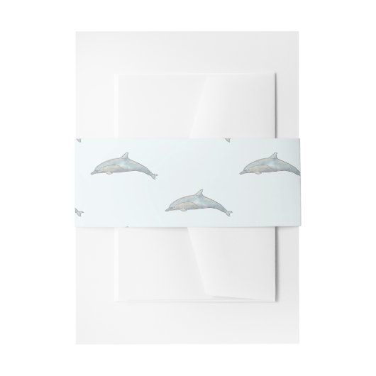 ドルフィンビーチ 招待状ベリーバンド (正面例)