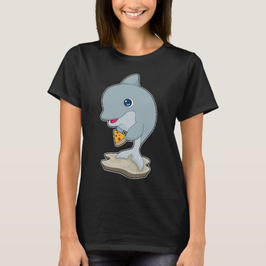 ドルフィンピザ Tシャツ (正面)