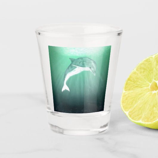 ドルフィンファンタジー ショットグラス (正面)